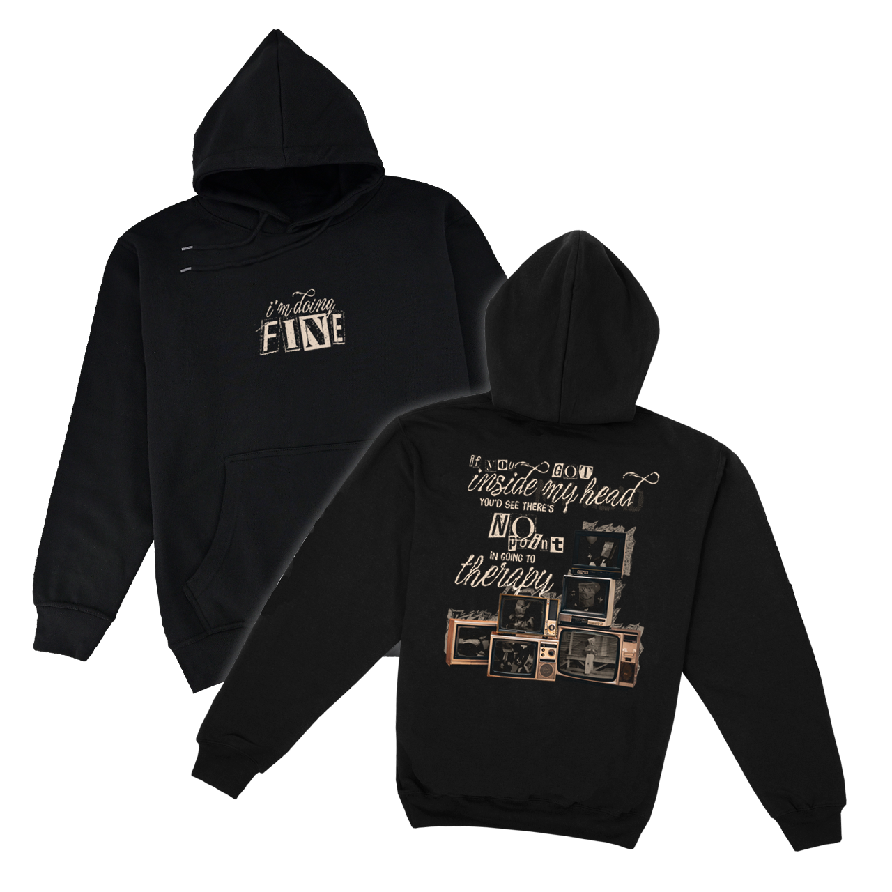Marino I'm Doing Fine Hoodie