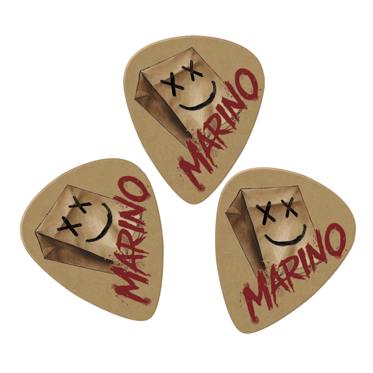 Marino Official Guitar Picks 3 pack